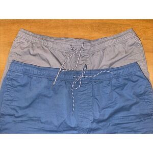 Amazon Essentials Shorts Men XXL Lot Of‎ 2 Qty 2 Elastic Vacation Beach Island